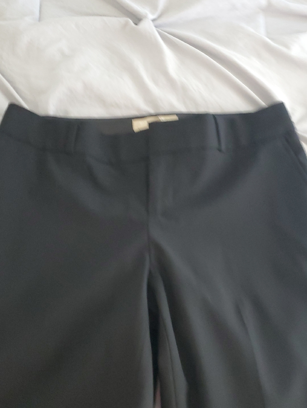 Banana Republic Wool Black Tailored Trouser Size 0